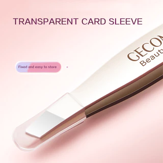 GECOMO Tip Slant Tweezer – แหนบสแตนเลสที่มีความแม่นยําสําหรับการกําจัดขนคิ้ว
