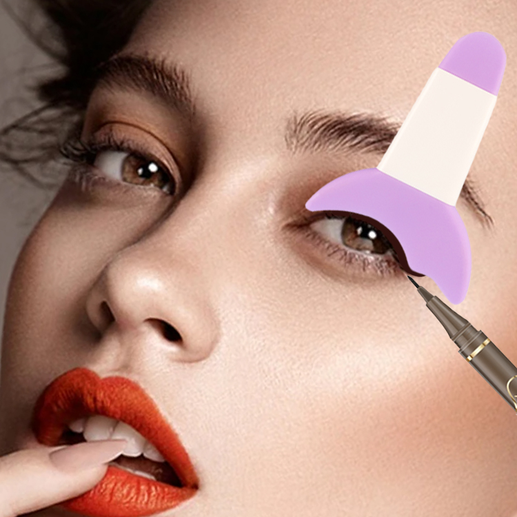 เสี้ยว ทําให้ยุ่งเหยิง อายไลเนอร์ล่าง ด้ามยาว อายไลเนอร์ขนตา สิ่งประดิษฐ์เสริม ผู้เริ่มต้น - รูปที่ 5