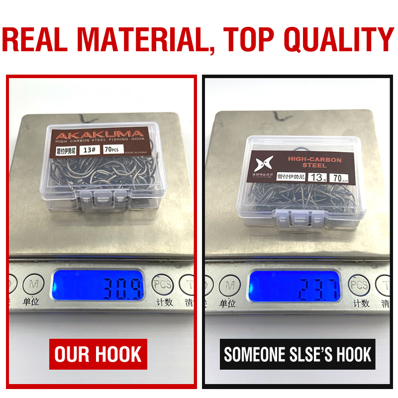 1 กล ่ องเหล ็ กคาร ์ บอนเหยื ่ อปลาตะขอตกปลาหัวทนทานอุปกรณ ์ ตกปลา - รูปที่ 2