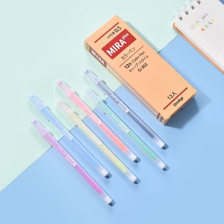 ชุดปากกาเจลสี 12 ชิ้น – ปากกาเขียนลูกลื่น น่ารัก สําหรับโรงเรียน, วารสาร & เครื่องเขียนใช้