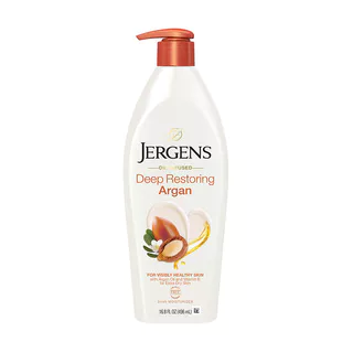 เจอร์เกนส์ ออยล์-อินฟิวส์ ดีพ รีสโตร์ริ่ง 496 มล. JERGENS OIL-INFUSED DEEP RESTORING ARGAN 24-HOUR MOISTURIZER 496 ML