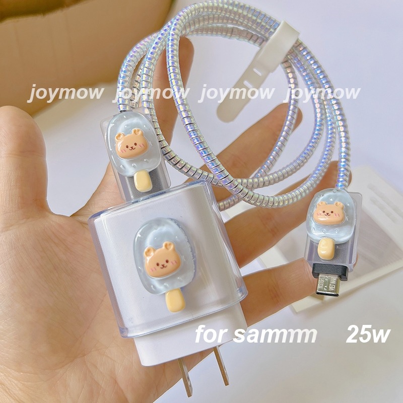 ฝาครอบ TPU สําหรับที่ชาร์จ Samsung 25W ระบายอากาศ กันกระแทก - รูปที่ 2