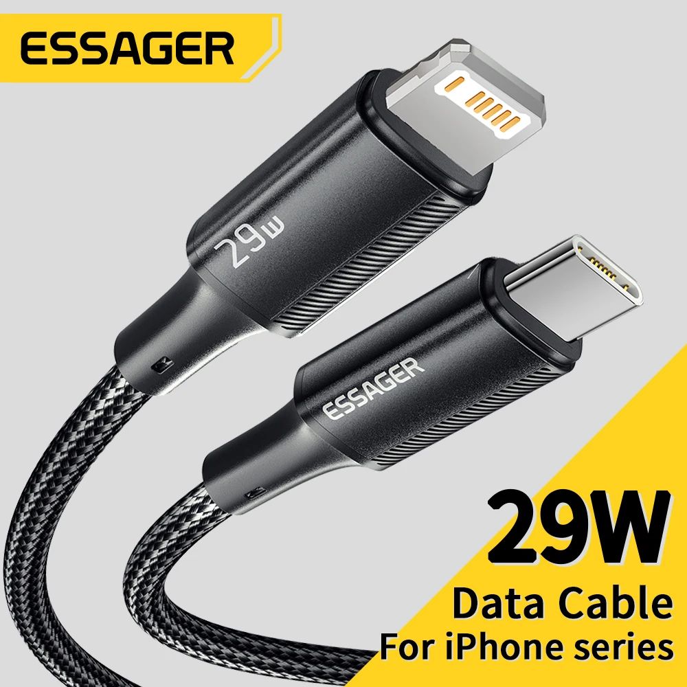 Essager USB-C ถึงสําหรับสายชาร์จ iOS 29W PD Fast CHARGING สําหรับ iPhone 14