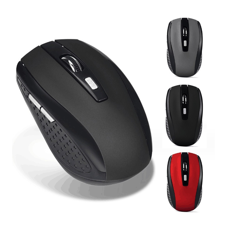 เมาส์ออปติคอลไร้สาย 2.4ก อุปกรณ์เสริมคอมพิวเตอร์เหมาะสําหรับแล็ปท็อปและเดสก์ท็อป