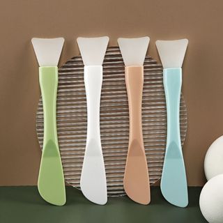 แปรงพอกหน้าซิลิโคนผมนุ่มสปาสเมียร์โคลนหน้ากากแปรงหน้ากากใบหน…