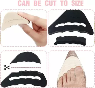 Breathable รองเท้า Insoles ชุด Forefoot Pads Heel Grips Toe Fillers สําหรับ All-day Comfort ผู้ชายผู้หญิง