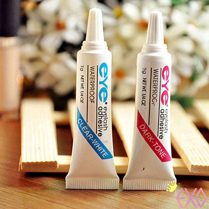 Professional Quick Dry Eyelash กาวขนตาปลอมติดทนนานกันน้ําความงามกาวเครื่องมือแต่งหน้า Eye Lashes กาว