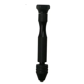 ชุดเครื่องมือสว่านมือขนาดเล็กหนึ่งชุด,ตัวอลูมิเนียมพร้อมดอกสว่าน HSS Twist สําหรับงานไม้และงานฝีมือเครื่องประดับ