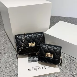 Diamond Quilted Chain Bag Women Trendy Square Crossbody Sling Bag For Woman New Year & Valentines Day