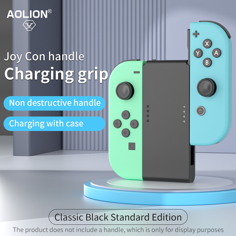 Aolion สําหรับ Nintendo Switch Gaming Controller Grip สําหรับ Switch JoyCon ชาร์จ Grip Bracket อุปกรณ์เสริมสําหรับเล่นเกม