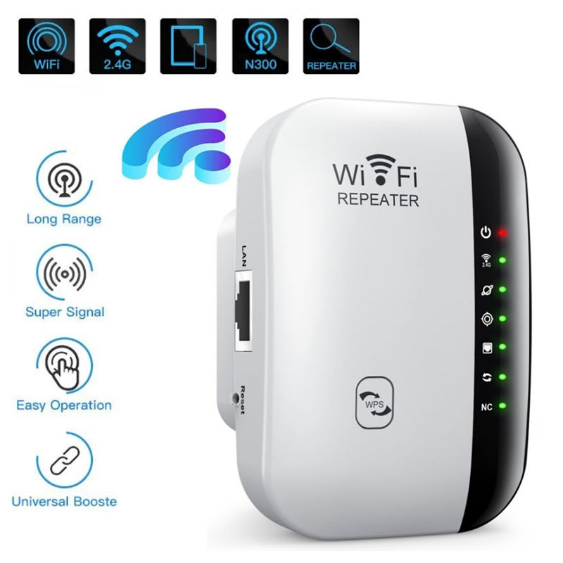 300mbps Wireless Wifi Repeater 2.4G Router Wifi Range Extender Wi-Fi สัญญาณ เครื่องขยายเสียง 802.11N อะแดปเตอร์การ์ดเครือข่ายสําหรับ PC