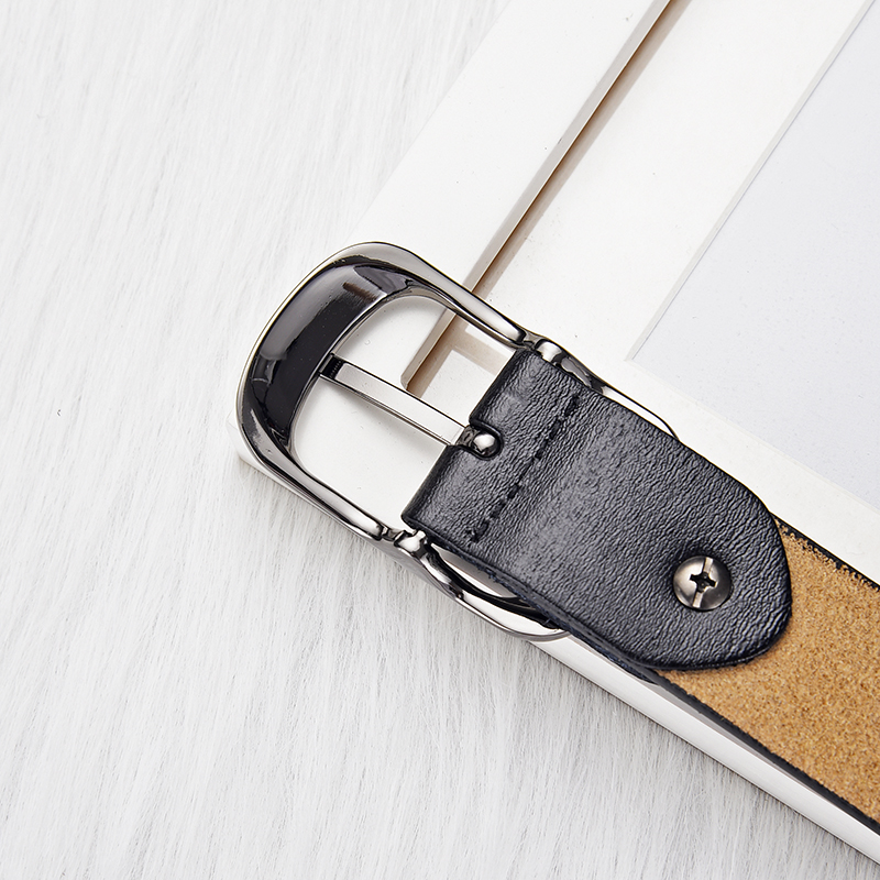 เข็มขัดผู้หญิงหนังวัวแท้พร้อมหัวเข็มขัดหมุดปรับได้-เข็มขัดตกแต่งอเนกประสงค์แฟชั่นสไตล์เกาหลีสําหรับชุดสูท - รูปที่ 3