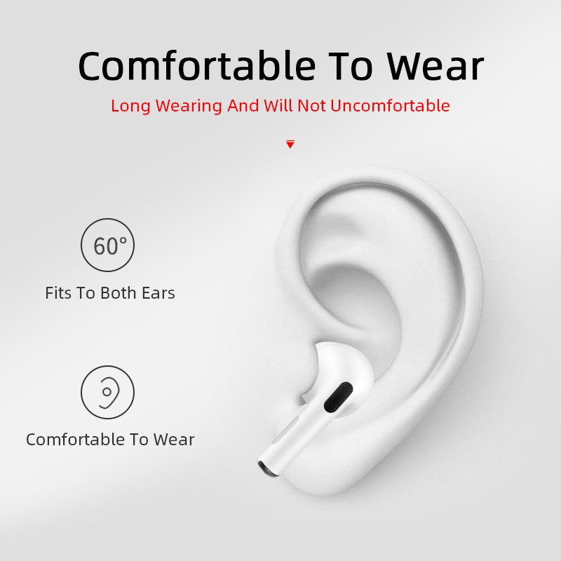 Tws Inpods Pro4 ชุดหูฟังบลูทูธไร้สาย 5.0 ขนาดเล็ก สําหรับ Android และ Xiaomi