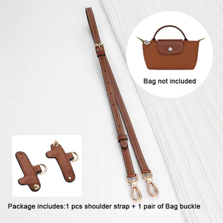 สายสะพายหนังสําหรับ Longchamp Mini Bag - อุปกรณ์แปลงกระเป๋าแบบไม่เจาะรู
