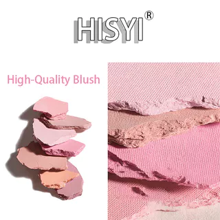 HISYI บลัชออนกันน้ำแมตต์ – สีเดียว, ติดทนนาน, เป็นมิตรกับผิว, หลายเฉด, ใช้ได้ทั้งชายและหญิง
