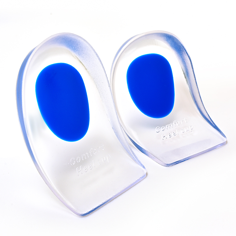 เจลส้นเบาะ Insoles ซิลิโคน Orthotic Support บรรเทาอาการปวดสําหรับวิ่งทํางาน Comfort
