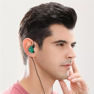 QKZ AK6 - AK6-X หูฟังกีฬาคุณภาพสูงแบบไดนามิกพร้อมไมโครโฟนรุ่นอัพเกรด Bass Earph