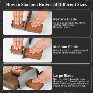 Rolling มีด Sharpener ชุดสําหรับ Straight Edge, Roller มีด Sharpening อุตสาหกรรม Diamonds, Rolling มีด Sharpener ชุด 15 และ 20 องศามุมแม ่ เหล ็ กสําหรับครัว Knives, Ch