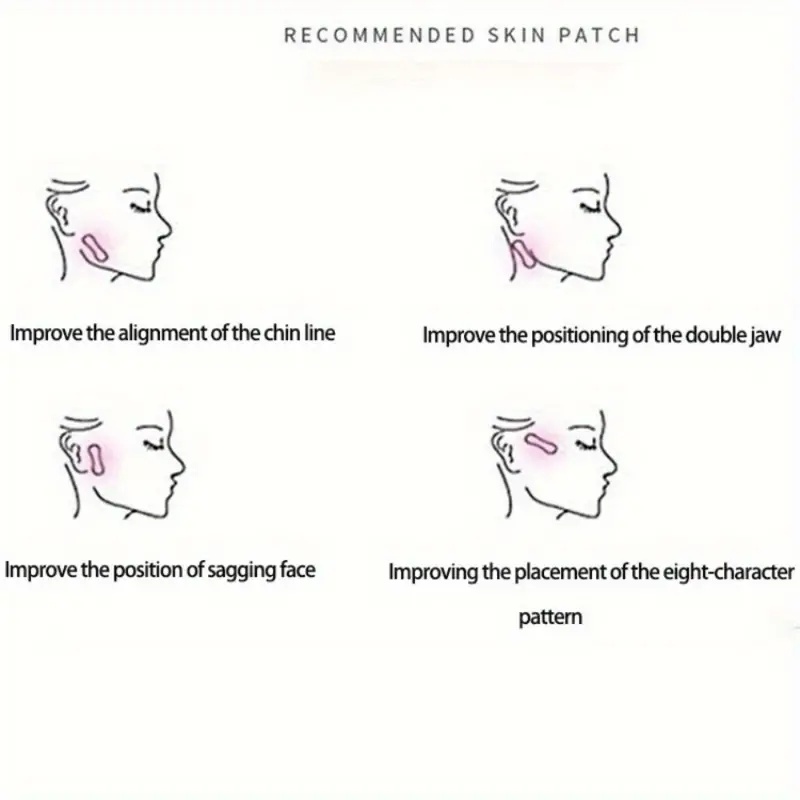 28 ชิ้น-120 ชิ้นสติกเกอร์ยกกระชับใบหน้ากระชับที่มองไม่เห็น V Face แต่งหน้า Face Shaping สติกเกอร์ - รูปที่ 7