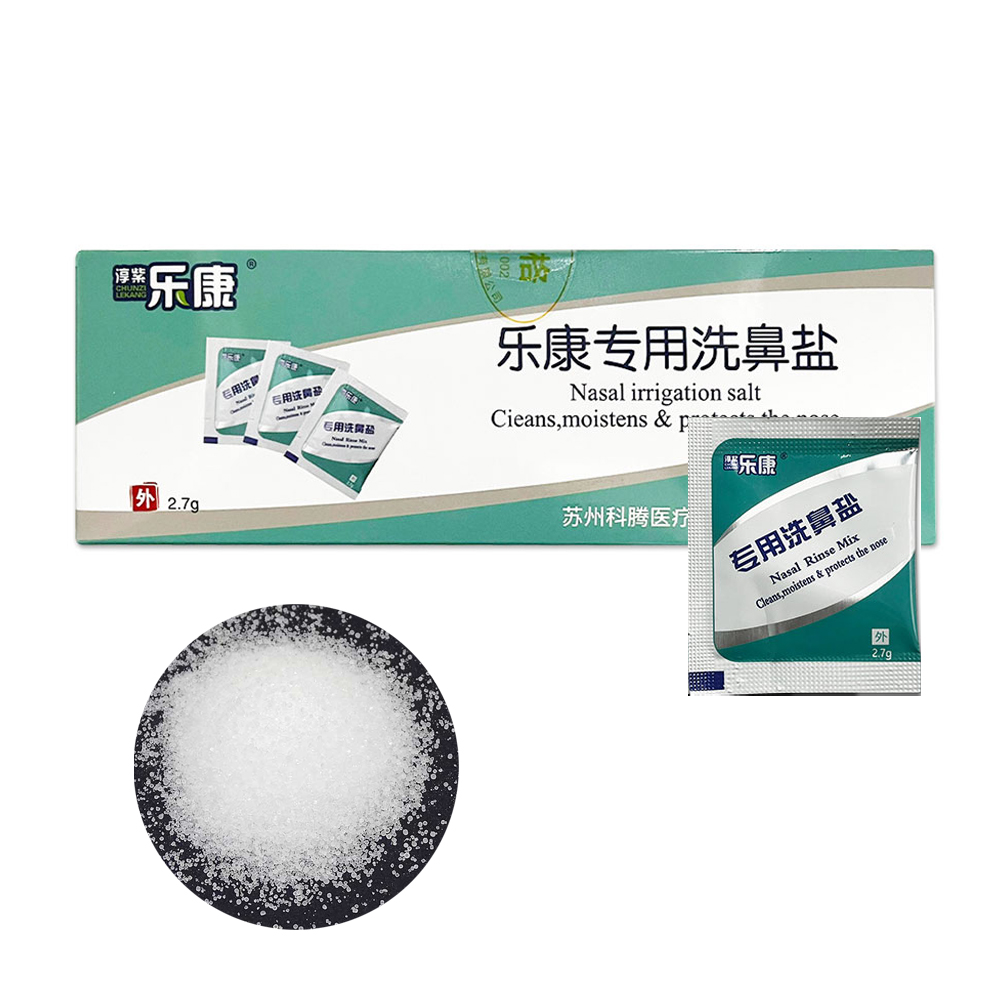 ซาโลรี 60 แพ็คล้างจมูกไซนัสอัลเลอร์กีส์จมูกล้างบรรเทาน้ําเกลือผสม 2.7 กรัม/4.5 กรัมสําหรับ 300 มิลลิลิตร 500 มิลลิลิตรขวดล้างจมูก