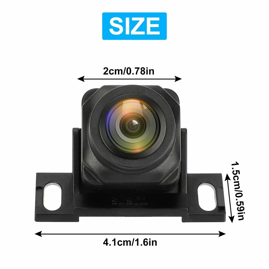 กันน้ํา 170o กล้องมองหลังรถยนต์ - HD Night Vision AHD/CVBS Dual Purpose Fisheye thumbnail 10