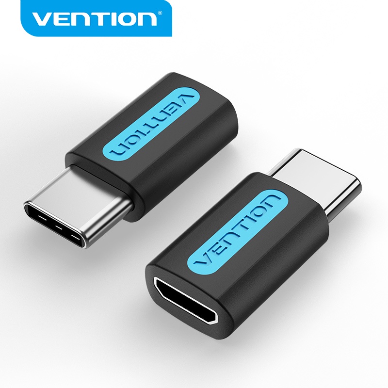 Vention อะแดปเตอร์แปลง Type C เป็น Micro USB Type C ตัวผู้ เป็น Micro USB ตัวเมีย สําหรับโทรศัพท์มือถือ