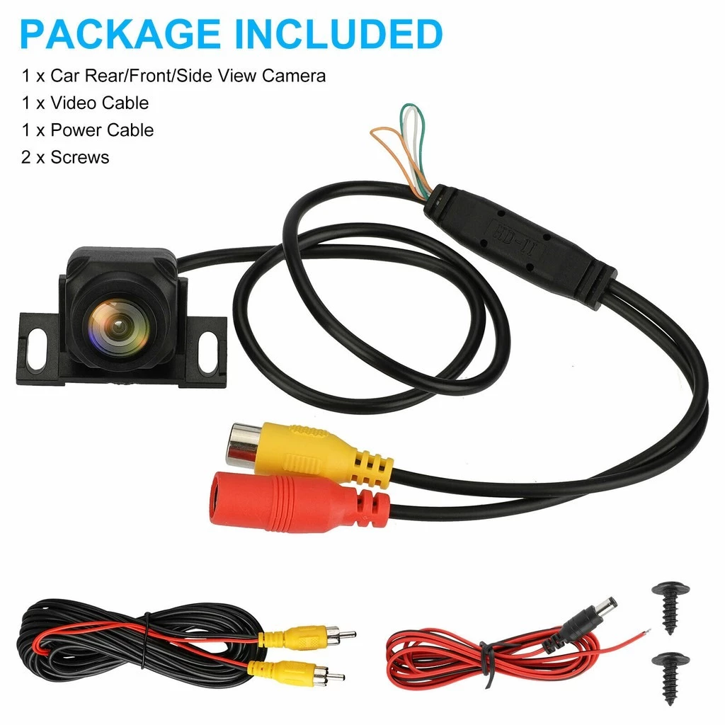 กันน้ํา 170o กล้องมองหลังรถยนต์ - HD Night Vision AHD/CVBS Dual Purpose Fisheye thumbnail 7