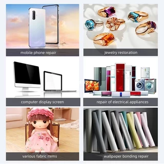 กาวติดโทรศัพท์มือถือ ซุปเปอร์กลู T9000 เกาหลี กาวพิเศษสําหรับอิเล็กทรอนิกส์ ผลิตภัณฑ์กล้องบํารุงรักษา 15/50/110 มล. กาวใส