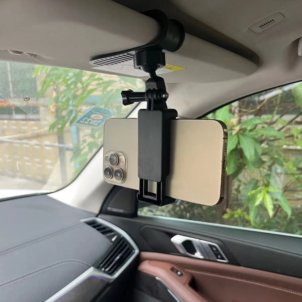 Quick Clip Mount Universal Ball J Hook สําหรับ Insta360 อุปกรณ์เสริม GO3 รถ Sunshade Holder 360 องศากีฬากล้องคลิปสําหรับ GoPro Insta360 SJCAM DJI อุปกรณ์เสริม thumbnail 4