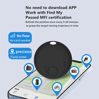 New Smart Tag GPS Tracker Works With Find My App Anti-Lost Locator For Car Keys Pet Kids Spring Travel