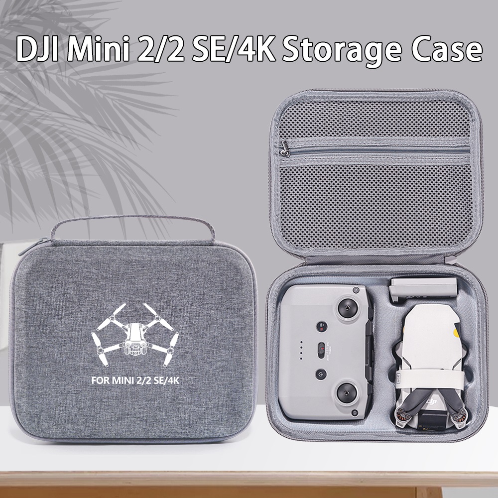 กระเป๋าถือสําหรับ DJI Mini 2 Mini 2 SE Mini 4k กระเป๋าเก็บกระเป๋ารีโมทคอนโทรลแบตเตอรี่ Drone Body กระเป๋าถือสําหรับ DJI Mini 2 Drone อุปกรณ์เสริม