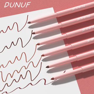 DUNUF 6cs Matte Lip Liner Set - ติดทนนาน กันรอยเปื้อน ดินสอสีกันน้ําสําหรับทุกสภาพผิว - คอลเลกชันสีแดงอเนกประสงค์สําหรับสวมใส่ทุกวันและแต่งหน้าปาร์ตี้