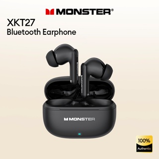 Monster XKT27 หูฟังบลูทูธ HIF คุณภาพเสียงลดเสียงรบกวนอัจฉริยะ HD Call Strong Endurance