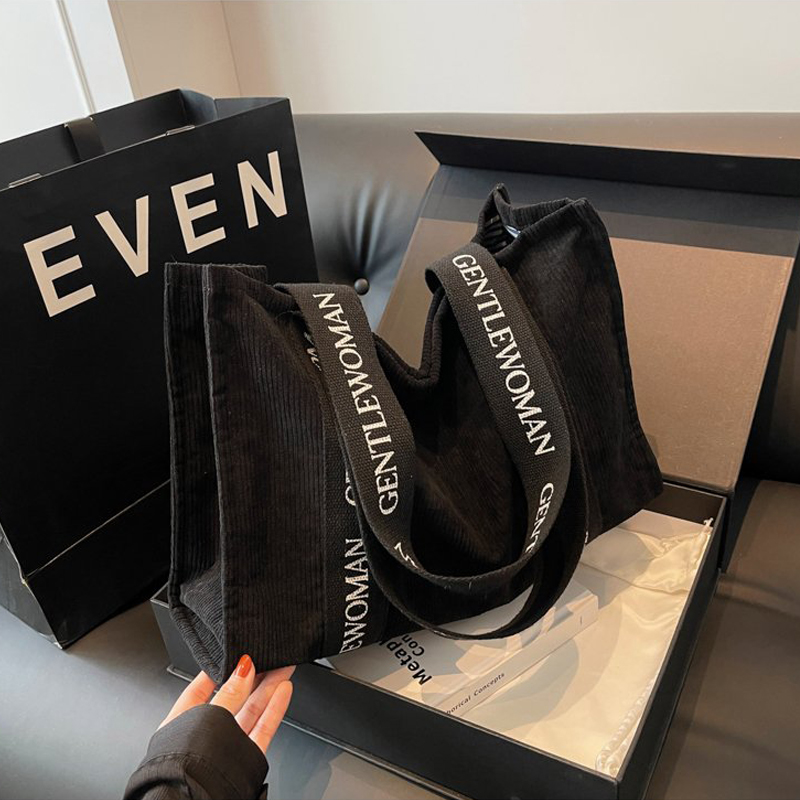 ใหม่ All-Match กระเป๋าสะพายความจุขนาดใหญ่ Casual Commuter Tote Bag กระเป๋าถือ