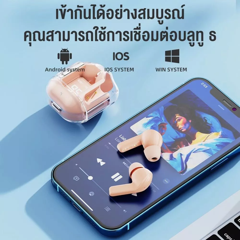 หูฟังบลูทูธไร้สาย 5.3 TWS รุ่น Pro 4 thumbnail 8