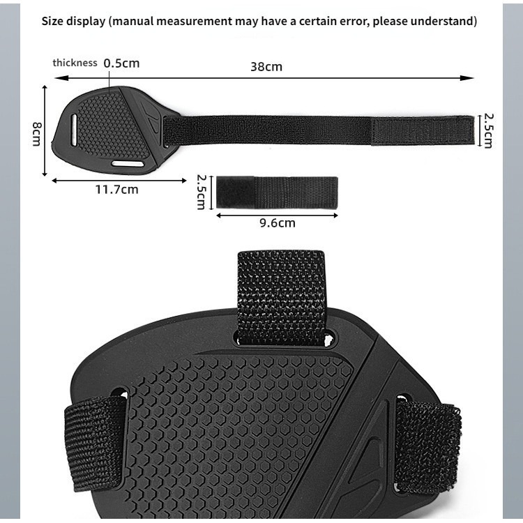 รถจักรยานยนต์ Shift Pad เกียร์รองเท้าป้องกันมอเตอร์ไซด์เกียร์ Shifter ผู้ชายกันน้ํา Protector Motocross รองเท้าอุปกรณ์เสริม - รูปที่ 5