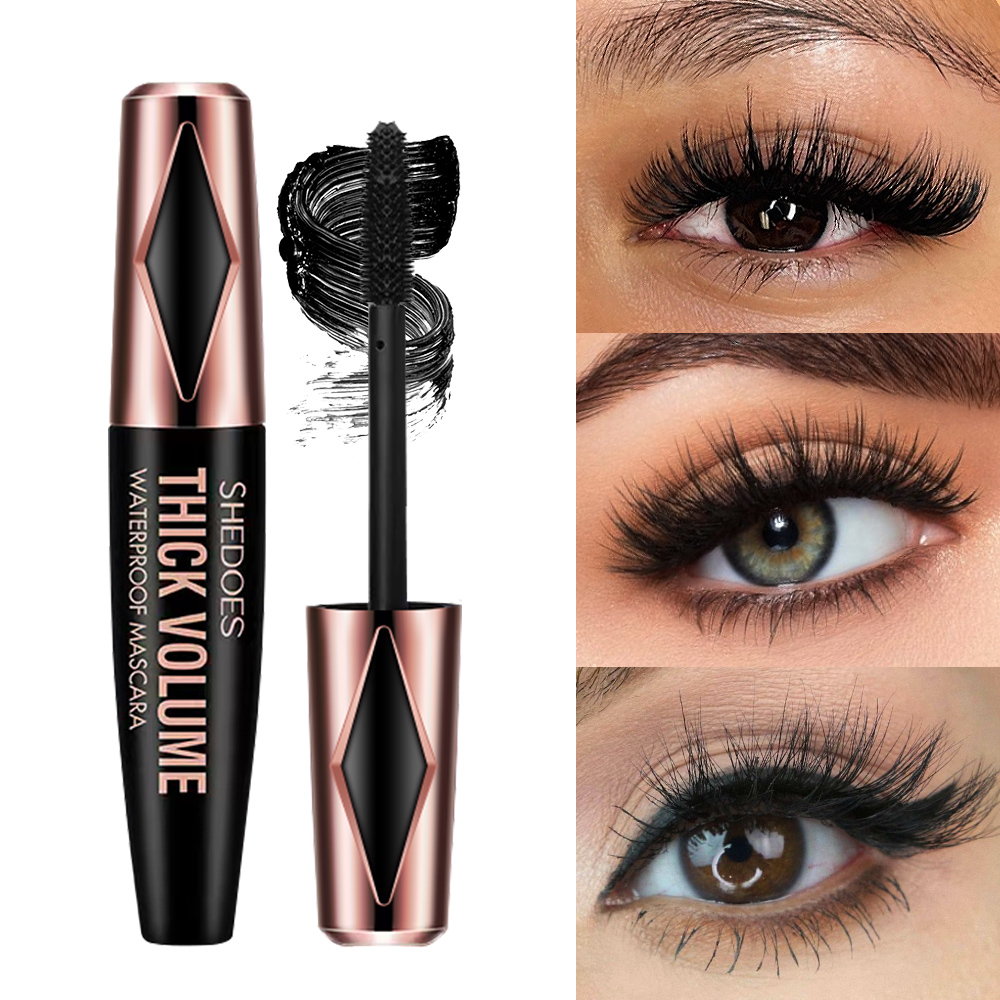 SHEDOES มาสคาร่ากันน้ําสูตรธรรมชาติ เพิ่มความยาวและงอนงาม