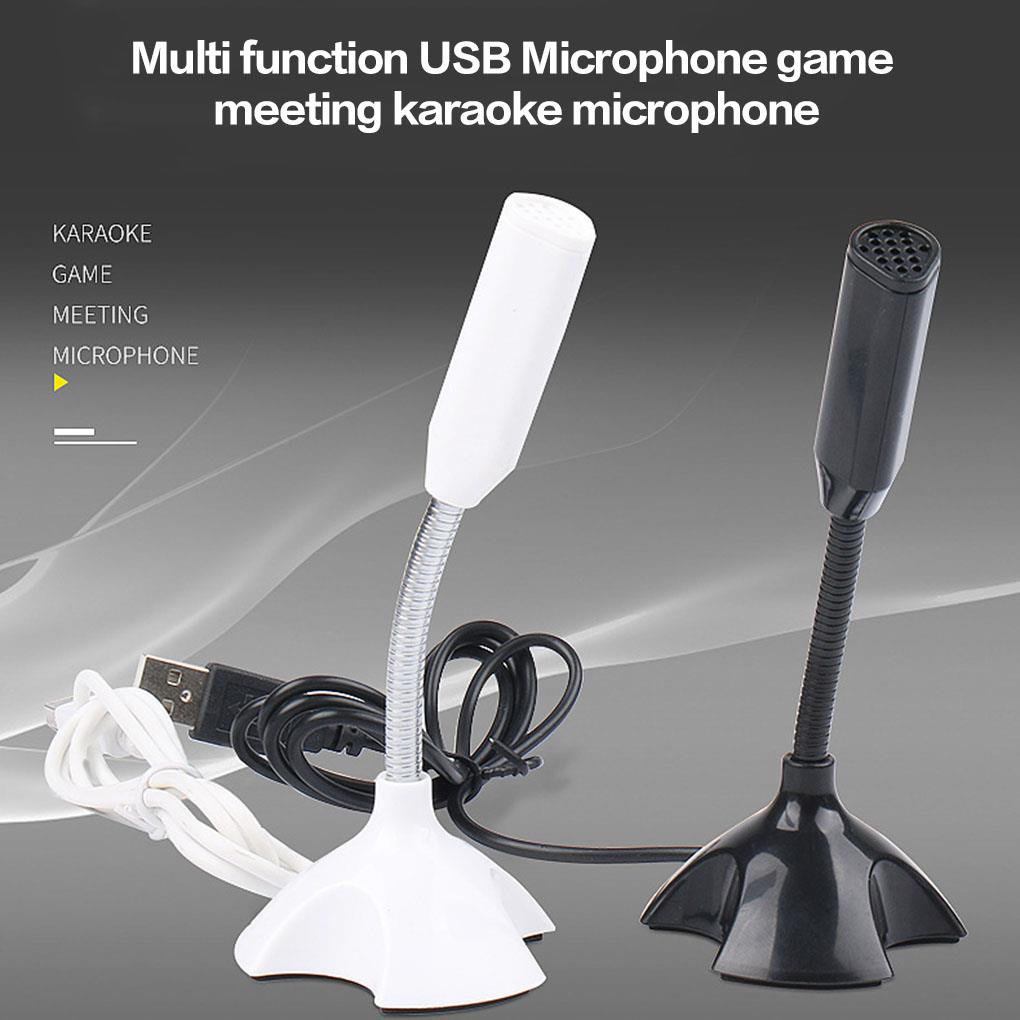 ไมโครโฟนขาตั้ง USB สากลไมโครโฟนตั้งโต๊ะขนาดเล็กสําหรับแล็ปท็อปเดสก์ท็อป MacBook PC
