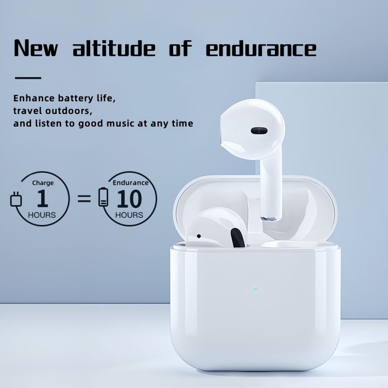 Tws Inpods Pro4 ชุดหูฟังบลูทูธไร้สาย 5.0 ขนาดเล็ก สําหรับ Android และ Xiaomi