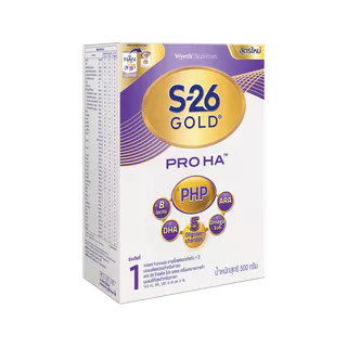 S-26 Gold Pro Ha 1 500g 6 Boxes นมผงเอส-26 โกลด์โปร เอชเอ 1 ขนาด 500 กรัม จำนวน 6 กล่อง