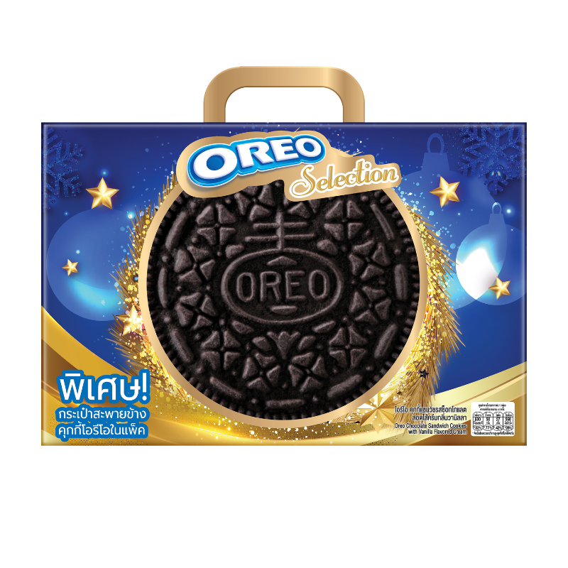 Oreo Selection Holidays Funpack โอรีโอ ซีเล็กชัน ฮอลิเดย์ ฟันแพ็ค 128.8g
