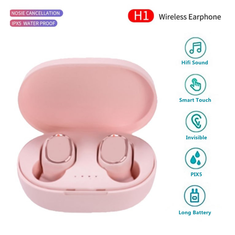 Hqai H1 TWS หูฟังบลูทูธหูฟัง inPods หูฟังไร ้ สายหูฟังชุดหูฟังกีฬาสําหรับโทรศัพท ์ ทั ้ งหมด
