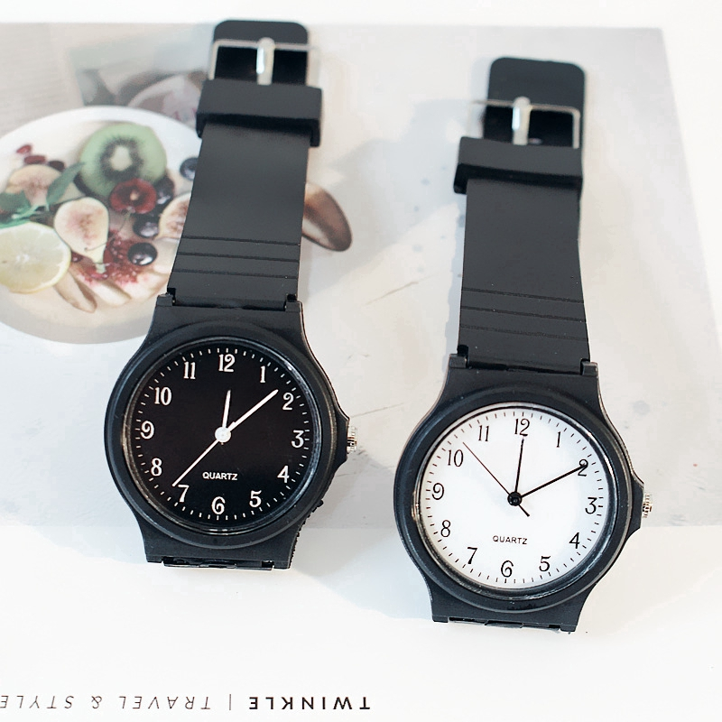 Keglect Minimalist Digital Watch สายซิลิโคนนาฬิกาผู้หญิงนาฬิกาคู่