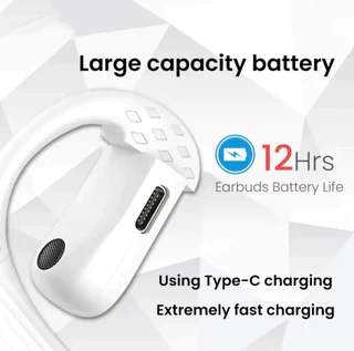 【ซื้อ 1 แถม 1 ฟรี】หูฟังบลูทูธ R9 PRO แบบใส่ข้างเดียว แบตเตอรี่ความจุใหญ่ เล่นได้นาน 10 ชั่วโมง สามารถหมุนควบคุมปุ่มบนหู ฟรีหูฟัง