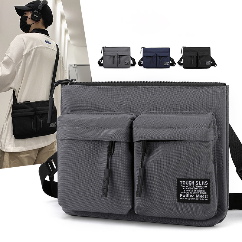 1pcwepower Messenger Bag Mens Chest Bag Mens Street Wear Casual Sports Backpack Couple Bag Student Shoulder Bag