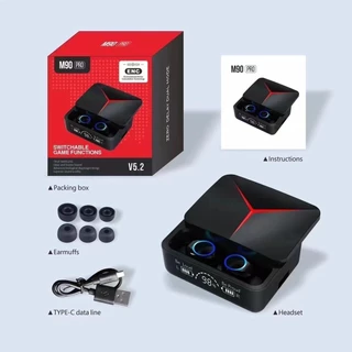 หูฟังบลูทูธ TWS หูฟังไร้สาย รุ่น F9 M19 Bluetooth 5.0 แยกเสียงซ้ายขวา เบสหนัก เล่นเกมส์ ระบบสัมผัส