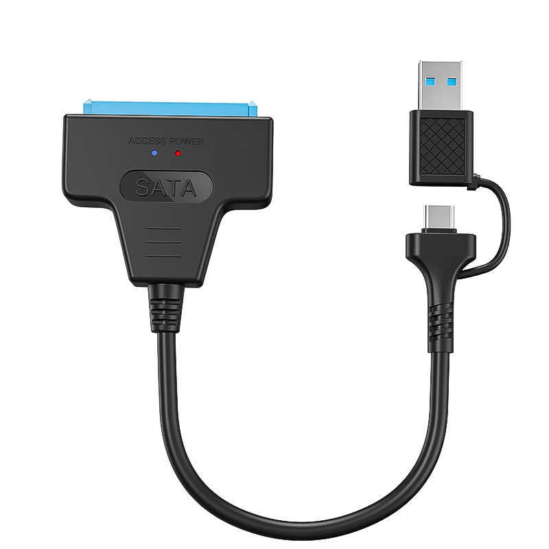 สาย USB3.0/3.1 SATA เป็น USB อะแดปเตอร์ฮาร์ดดิสก์ USB 3.0 ถึง SATA III เข้ากันได้กับฮาร์ดไดรฟ์ขนาด 2.5 นิ้วและรองรับ SSD UASP