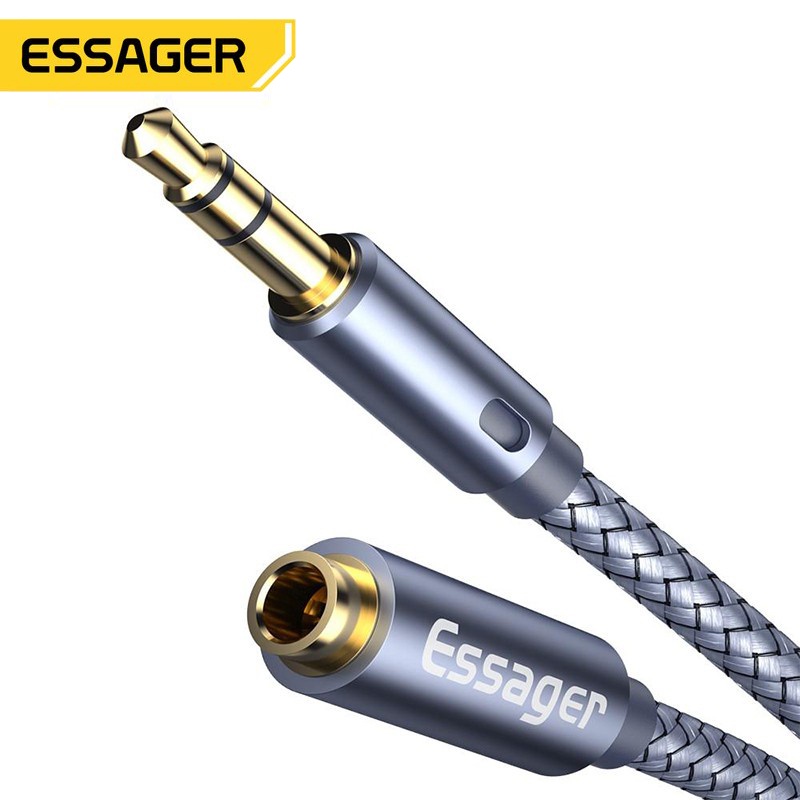 Essager Interface Extension Aux Female To Male สายเสริม 3.5mm