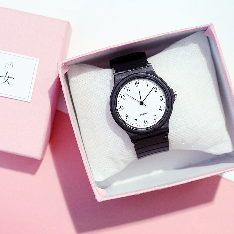 Keglect Minimalist Digital Watch สายซิลิโคนนาฬิกาผู้หญิงนาฬิกาคู่