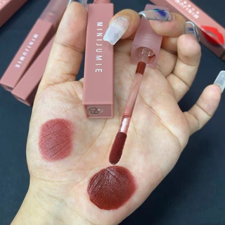 ลิปสติกเนื้อแมตต์ใหม่ MINIJUMIE ครีมลิปกลอส ใช้ได้สองทางสำหรับริมฝีปากและแก้ม